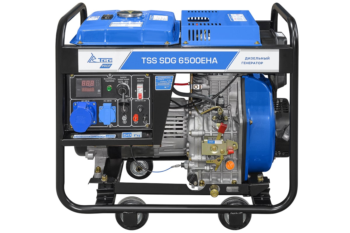 Дизель генератор TSS SDG 6500EHA