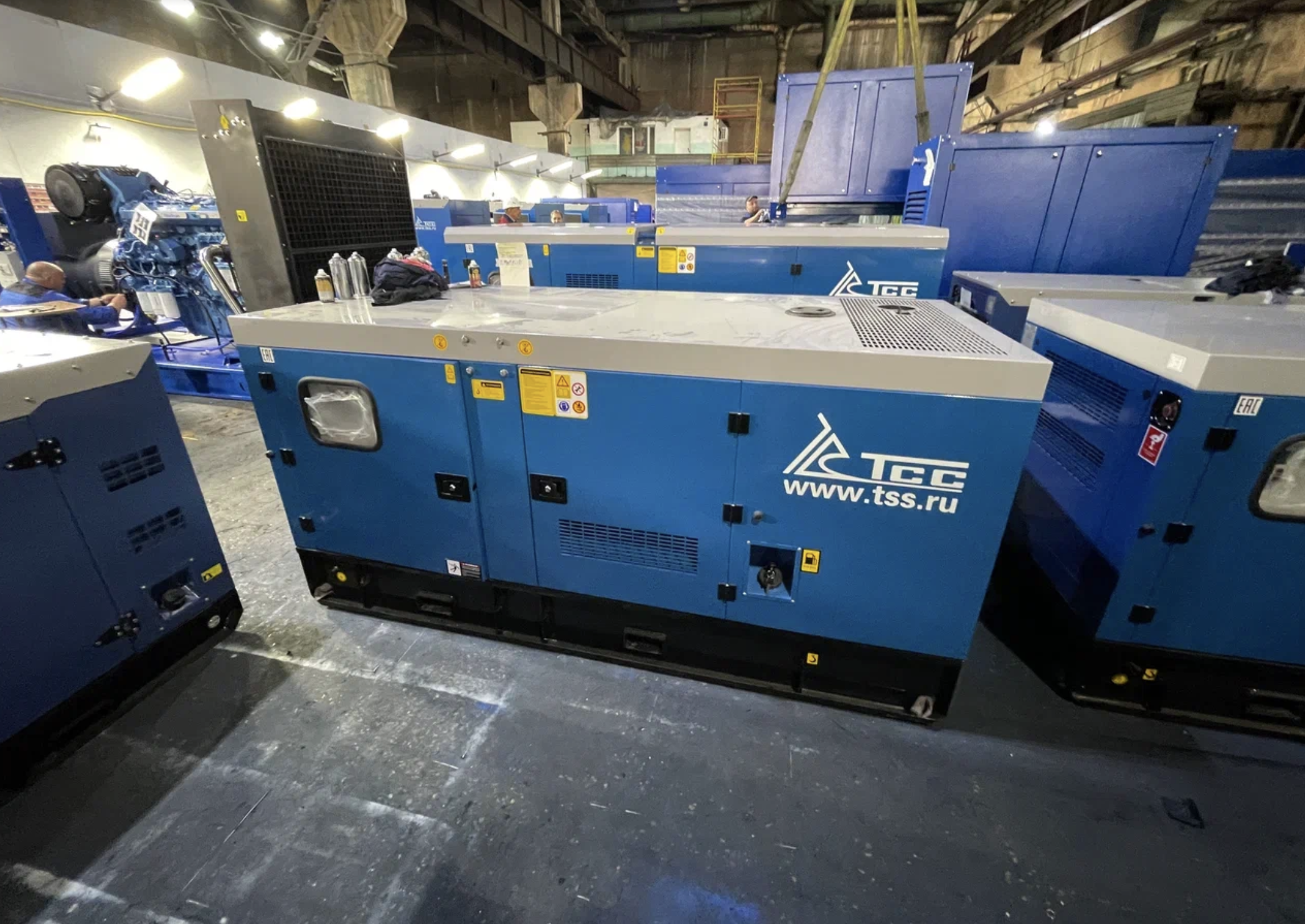 Дизельный генератор ТСС АД-20С-Т400-1РКМ16