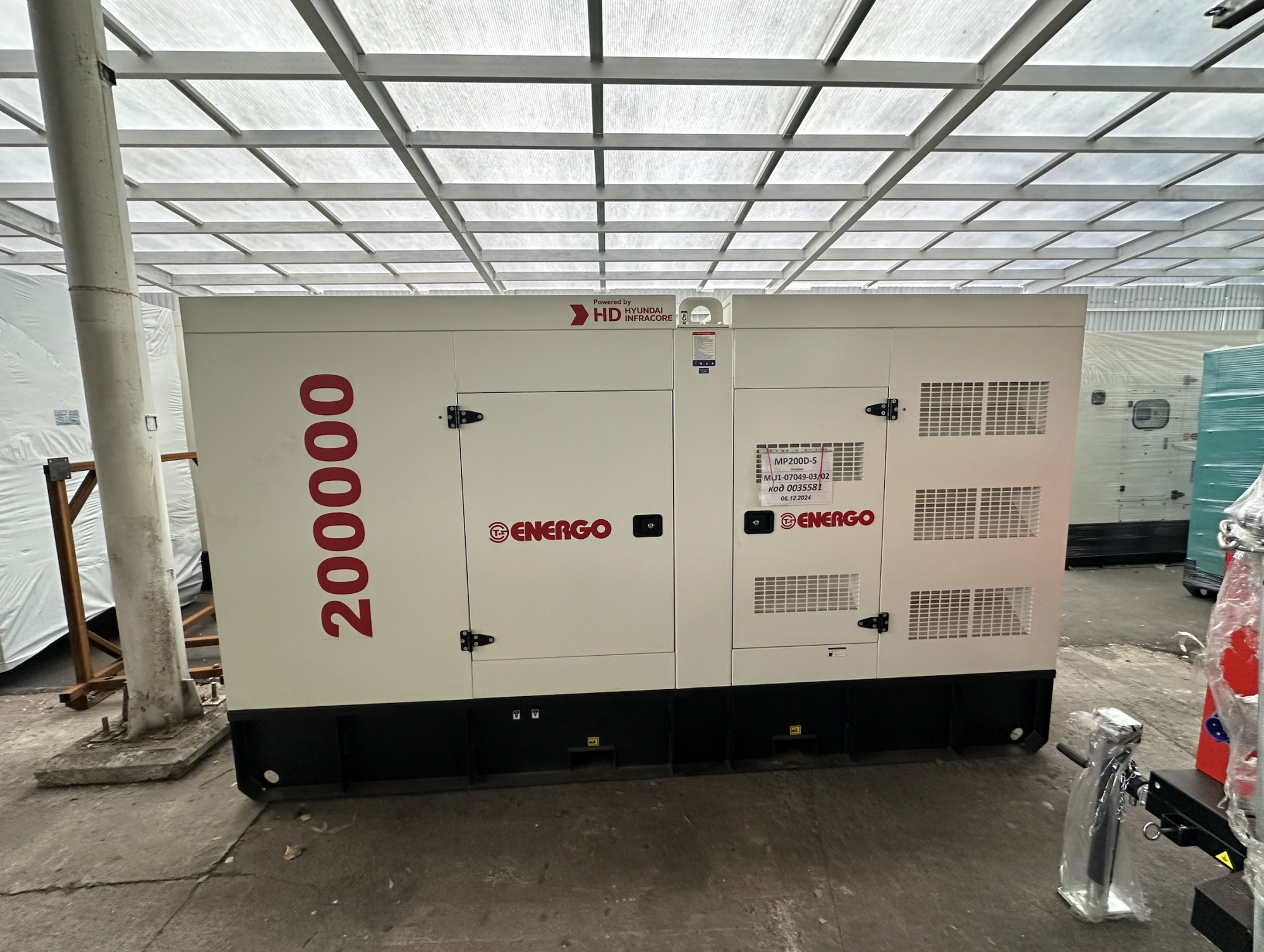 Дизельный генератор Energo MP200D-S Дизельный генератор Energo MP200D-S
